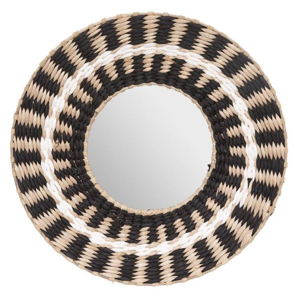 vente en ligne pas cher Le moins cher 🎁 ATMOSPHERA Miroir Fibre Végétale Ines D40 😉 1