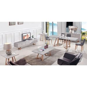 magasin pour Coupon 🎉 Miroir Laqué JAZZ – Gris 🌟 7