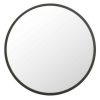 mode pas cher Remise ✨ Paris Prix Miroir Mural Design Matazo 80cm Noir Mat 🔔 11