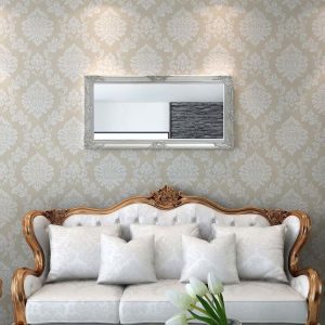Offres ❤️ VIDAXL Miroir Mural Style Baroque 120 X 60 Cm Argente ✨ pas cher en ligne 7