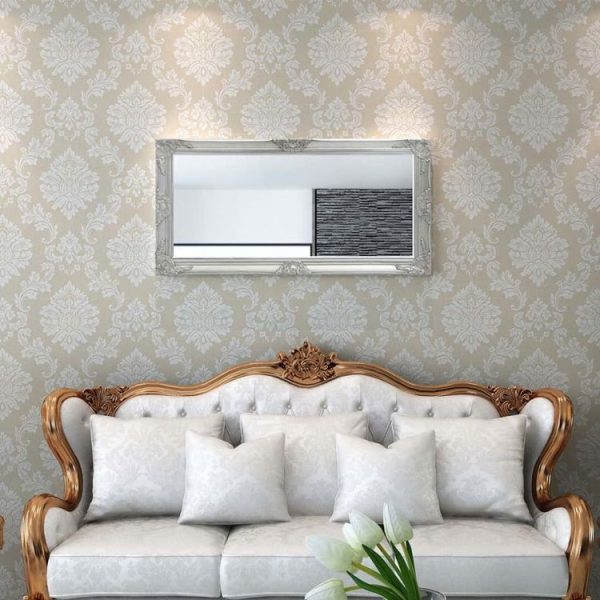 Offres ❤️ VIDAXL Miroir Mural Style Baroque 120 X 60 Cm Argente ✨ pas cher en ligne 3