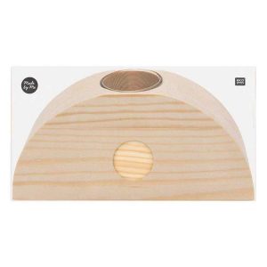 Budget 🔥 Youdoit Vase En Bois Arc En Ciel à Décorer 18 X 9 X 5 Cm 🎉 grande popularité 9