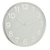 achetez pas cher Vente flash ⌛ Paris Prix Horloge Murale Design Gahy 40cm Argent 🎁 10