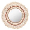 belle Les meilleures critiques de 😉 Miroir Mural Rond Design Wonderly 40cm Beige ✔️ 13